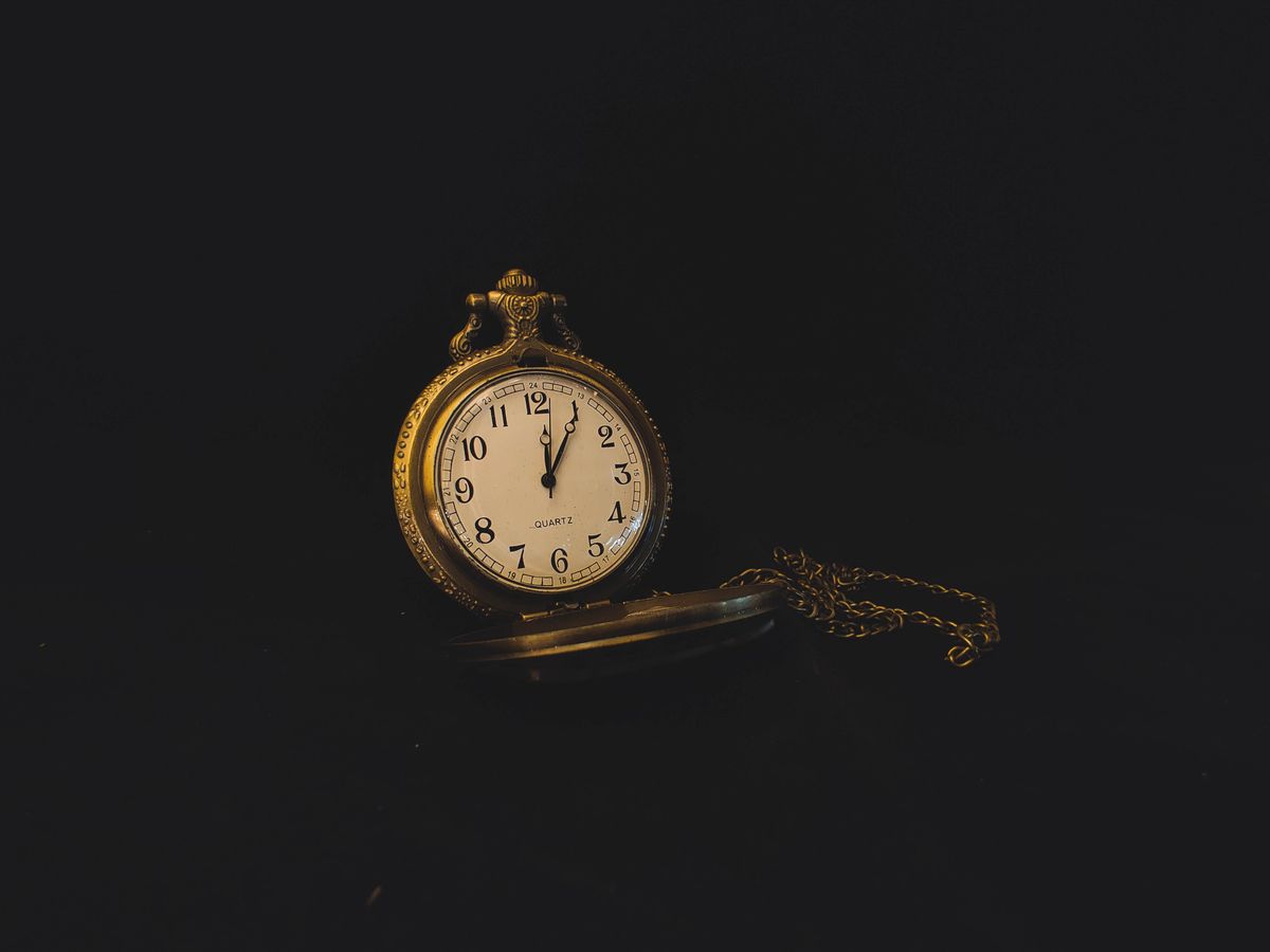 Classic Gold Pocket Watch