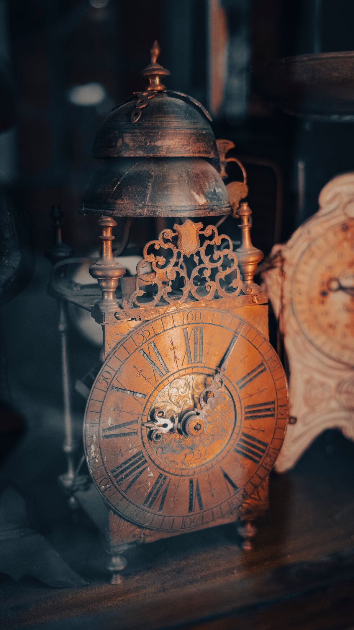 Victorian Ornate Mantel Clock
