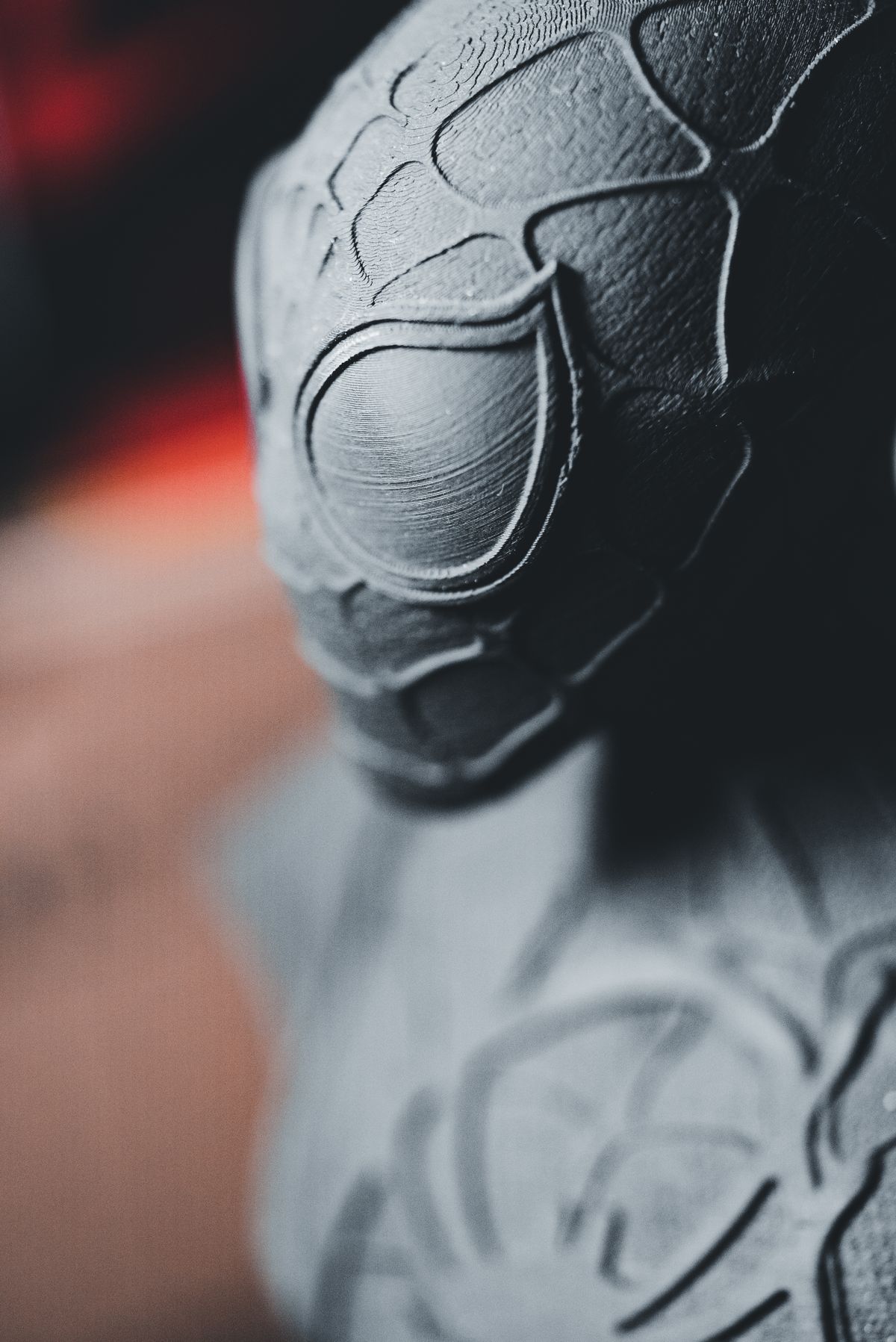 Abstract Gray Collector Figurine