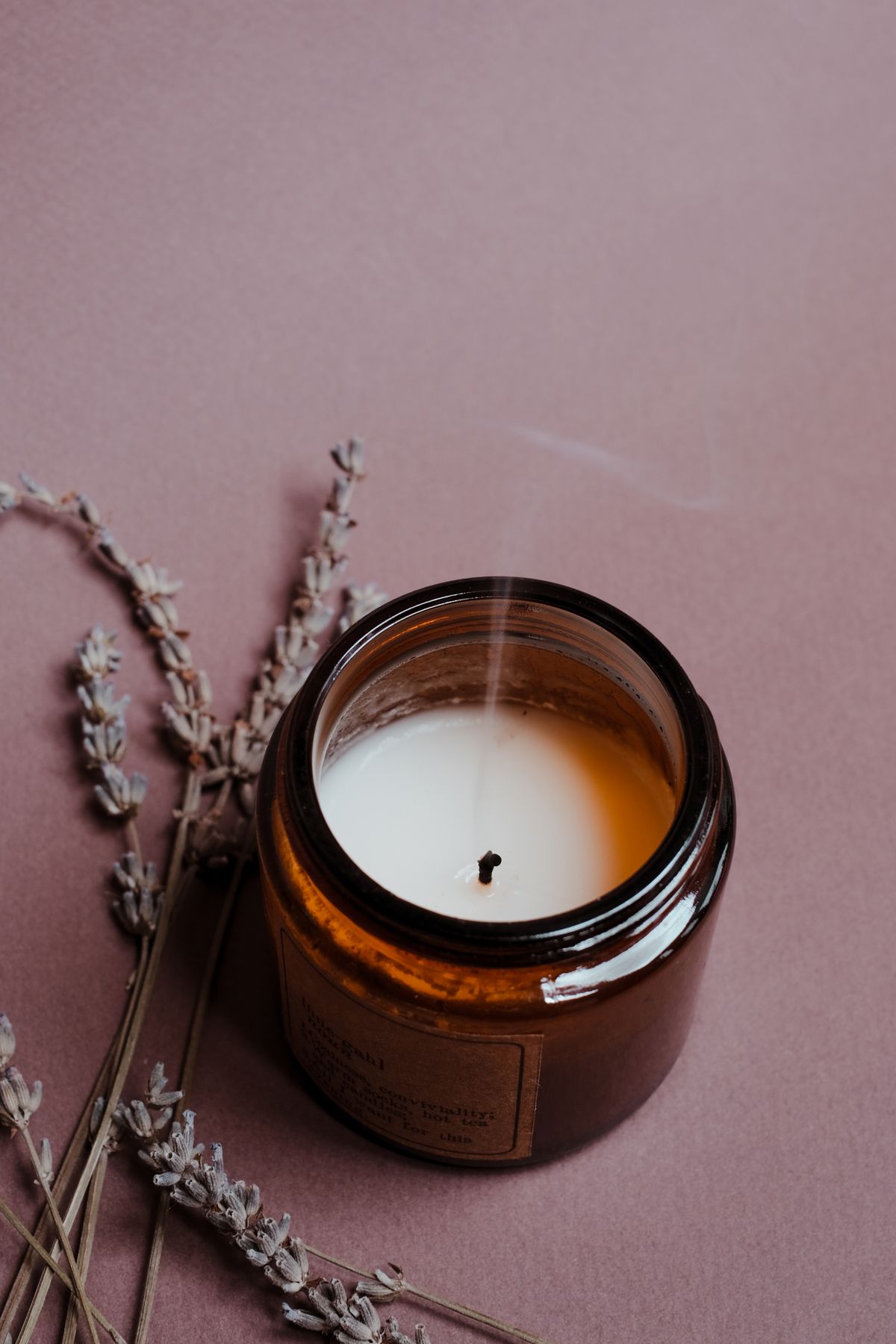 Lavender Amber-Jar Candle